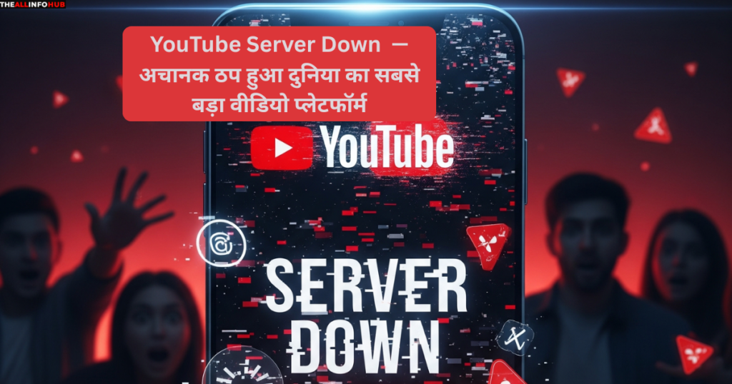 YouTube Server Down