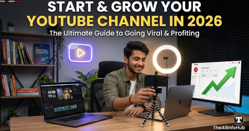 how to start a new YouTube channel in 2026