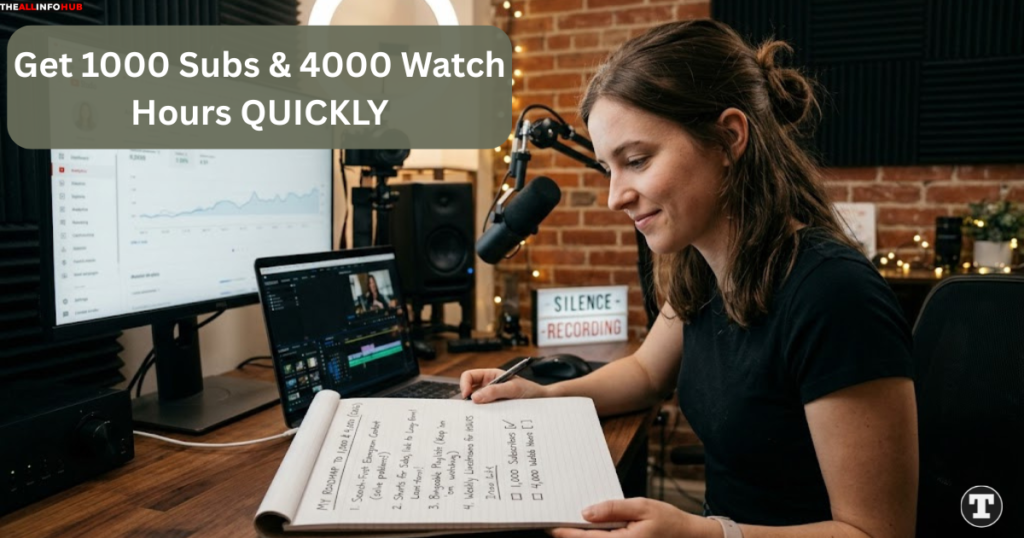 how to reach 1000 subscribers and 4000 hours of watch time quickly