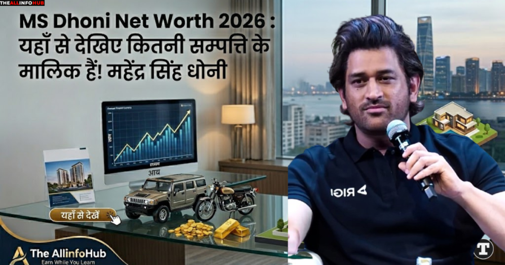 MS Dhoni Net Worth 2026