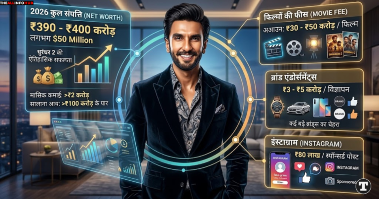 Ranveer Singh Net Worth 2026